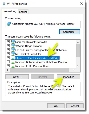 How To Set Static IP In Windows 10 - Windowslovers.com